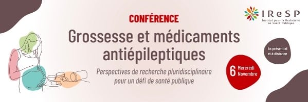 Bannière de la conférence de l'IReSP